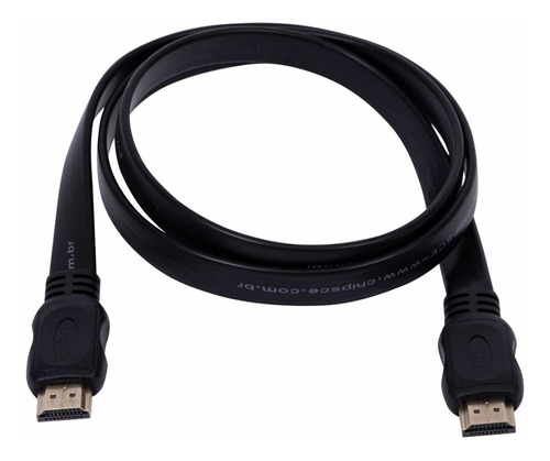 Cabo Hdmi 1m 2.0 19 Pinos Ethernet 1 Metro 4k Ultra Hd 3d