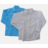 Pack De 7 Camisas Para Niño Talla 6: Cuadros, Rayas Y Anclas