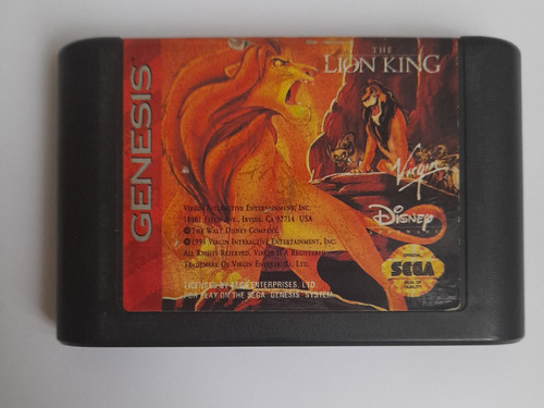 The Lion King Sega Genesis Original