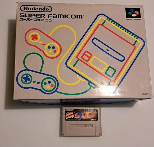 Consola Nintendo Super Famicom Original En Caja Con Juegos 
