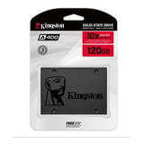 Disco Solido Interno Kingston 120gb A400 Ssd Sa400s37/120g Cor Preto