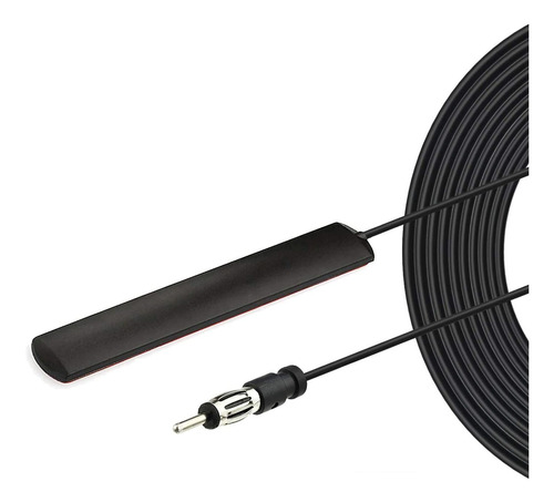 Antena Estereo Fm Am Para Coche - Negra Bingfu