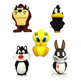 Memoria Usb 128gb Personajes Caricaturas Looney Tunes. Color Piolin Personajescaricaturas