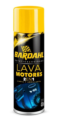 Lava Motores 2 En 1 Limpia Y Abrillanta 450 Ml Bardahl