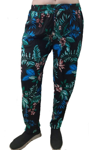 Pantalon Babucha Fibrana Mujer Estampas Varias