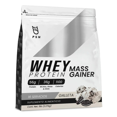 Suplemento En Polvo Psn Whey Protein Mass Gainer 2.27kg Galleta | Meses sin interés