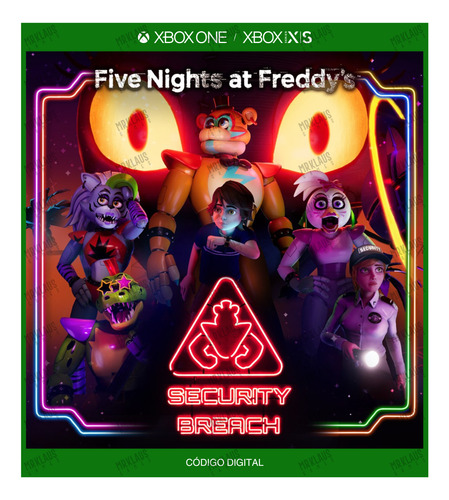 Five Nights At Freddy's: Security Breach Xb1/xbs X|s - Cód