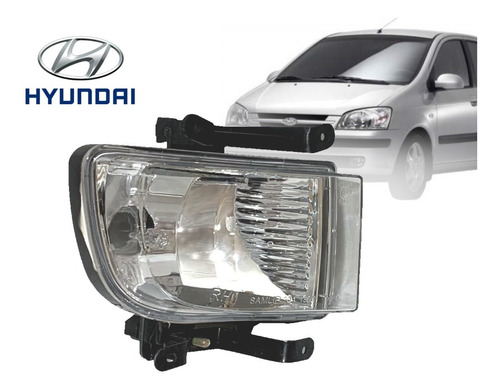 Faro Antiniebla Derecho Para Hyundai Getz (2006 - 2012) Foto 3