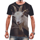 Camiseta Camisa Unissex Animal Cabra Cabrito Bode Fazenda 7