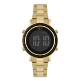 Relógio Technos Feminino Trend Dourado Bj3059ac/4p Bisel Preto Fundo Preto