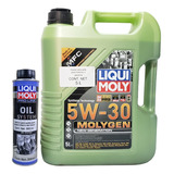 Aceite Liqui Moly 5w30 Molygen Y Aditivo Engine Flush Plus 