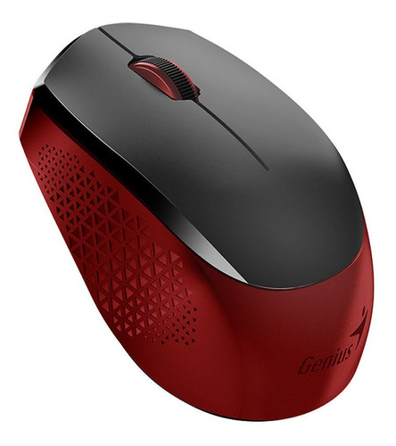 Genius Mouse Inalambrico Nx-8000s Rojo Negro Ppct