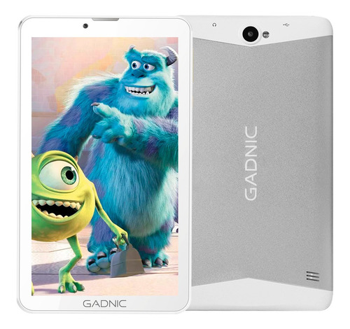 Tablet Kids Gadnic Chip Celular Dual Sim 3g Niños + Funda Gratis