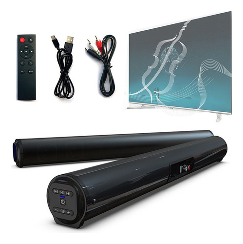 Zl Home Theater Para Tv Sound Bar Bluetooth Subwoofer Hifi,