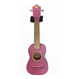 Ukelele Soprano Cg Rosa Con Funda 