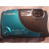 Canon Powershot D20 12.1 Mp Cmo Waterproof Digital Sd 8g
