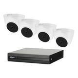 Kit 4/ Cctv 2mp / Cable / Transceptores/  Disco Duro / Dvr