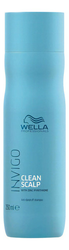 Shampoo Anti Caspa Clean Scalp Aqua Pure Wella Invigo 250ml 