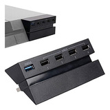 Hub Linkstyle De 5 Puertos Para Ps4, Cargador Usb 3.0 De Alt