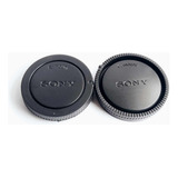 Tapa Sony E - Cuerpo Y Trasera Lente Kit Tapas E-mount