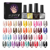 Miya Conjunto De Esmaltes De Gel Flash 37 Cores Uv Led Gel