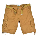 Bermuda De Hombre, Cargo Tallas Plus, Short Hombre Extras