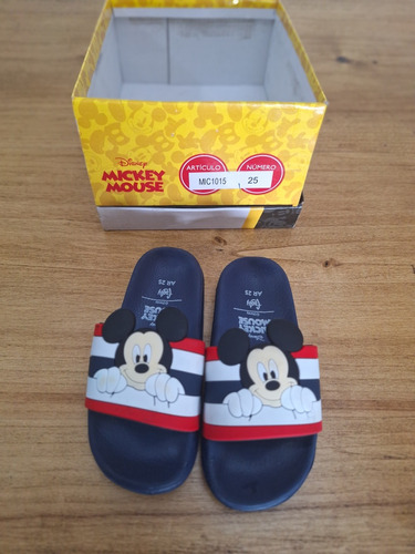 Ojotas Chinelas Footy Disney Mickey Mouse