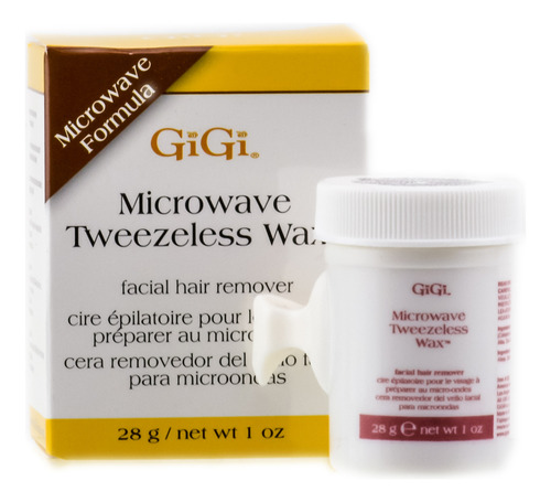 Depilación Gigi Wax Para Microondas, Sin Pinzas, 30 Ml