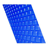 Lona Térmica Para Piscina 5x2,5 300 Micras Proteção Uv 2,5x5 Cor Azul