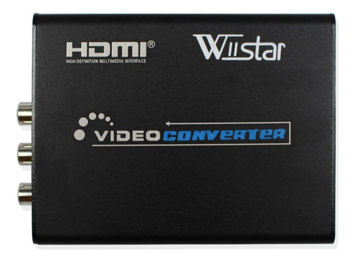Convertidor De Audio Y Vídeo Wiistar Hdmi A Av Rca Compuesto