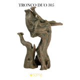 Enfeite De Resina Soma Tronco Duo 305(34x26x41,5 Cm)