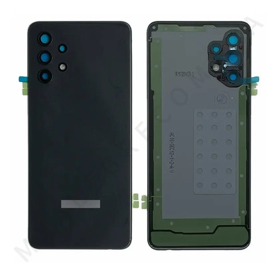 Tapa Trasera Con Cristal Cámara Para Samsung A32 4g Negro