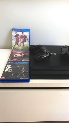 Sony Playstation 4 Pro 1tb Standard Cor  Preto Onyx