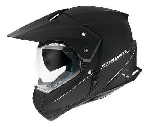 Casco Moto Mt Synchrony Duo Sport Negro Rpm925