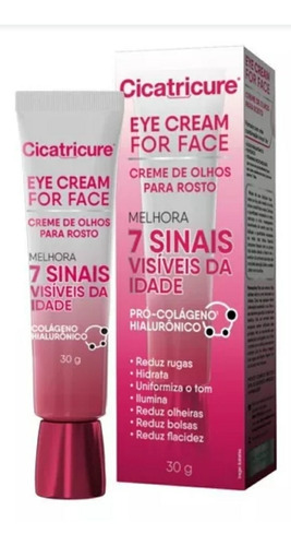 Creme De Olhos Anti Idade Hialurônico Cicatricure 30g