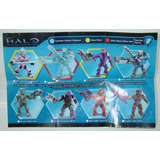 Mega Bloks Halo Serie 2 Completa 8 Minifiguras 96870