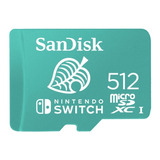 Tarjeta Microsd 512gb Sandisk Nintendo Switch