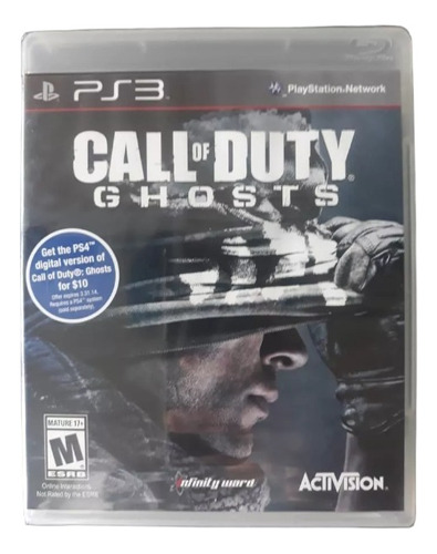 Call Of Duty Ghosts Ps3 Juego Nuevo, Físico Y Sellado.