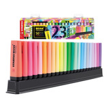 Stabilo Boss Pastel Y Neón 23 Colores Organizador Deskset