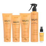 Kit Home Care Trivitt C/ Hidratação + Fluído & Reparador