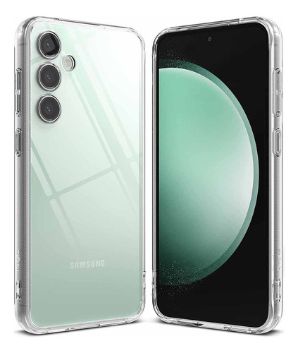 Estuche Funda Ringke Para Samsung Galaxy S23 Fe - Fusion | Claro | Carcasa Liviana Y Absorbente De Impactos | Antihuellas