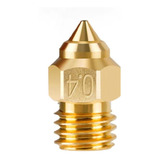 Nozzle 0.4mm Pico Bronce Impresora 3d Creality Cr-6 Se Ender