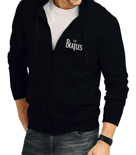 Buzo Hoodie Rock Capota Cremallera The Beatles