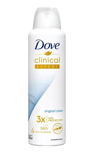 Desodorante Antitranspirante Clinical Para Mujer Dove 2pz