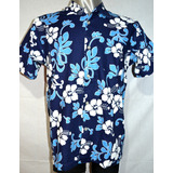 Camisa Hawaiana Floreada, Vintage. Talle M