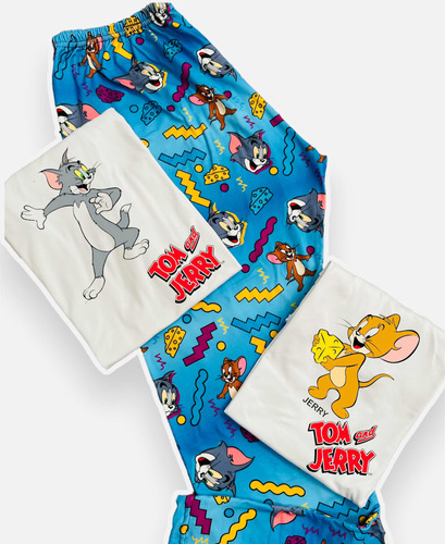 Pijama Parejas Tom Y Jerry