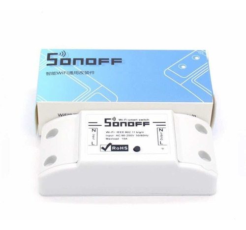 Sonoff 10a Wifi Interruptor Inteligente Remoto Inalámbrico