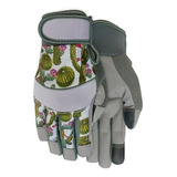 Guantes De Jardinería  Con Velcro En La Muñeca