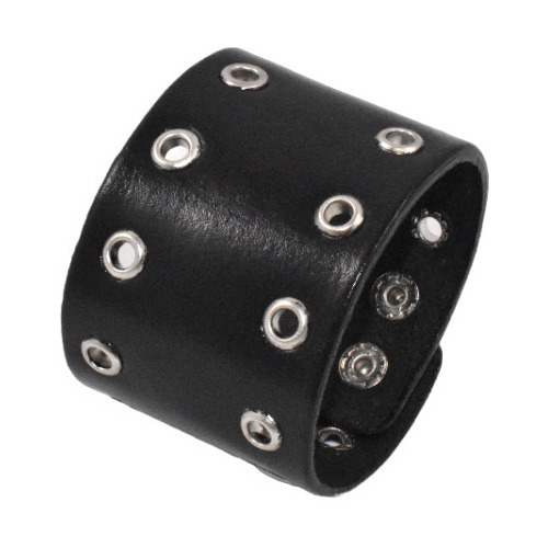 Brazalete Pulsera Cuero Taches Hombre Vikingo Celta