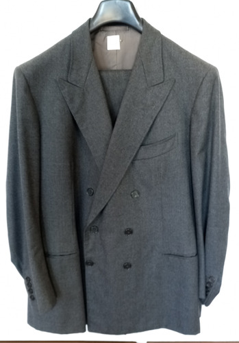 Lote E 2 Trajes Italianos Gris